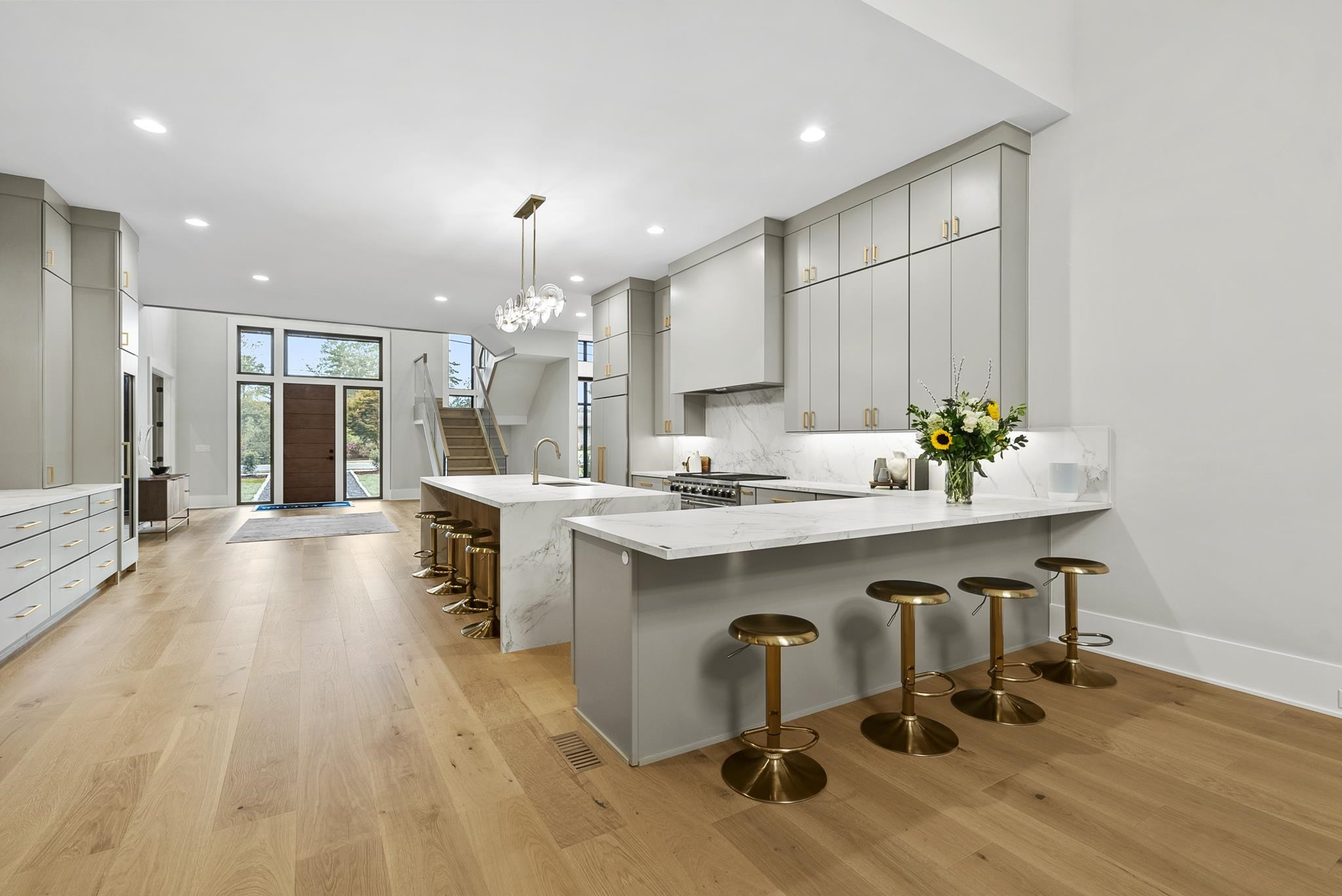 2116 Ridge Road Raleigh, NC 27607 - Photo 14 of 22 a kitchen with a sink appliances and cabinets