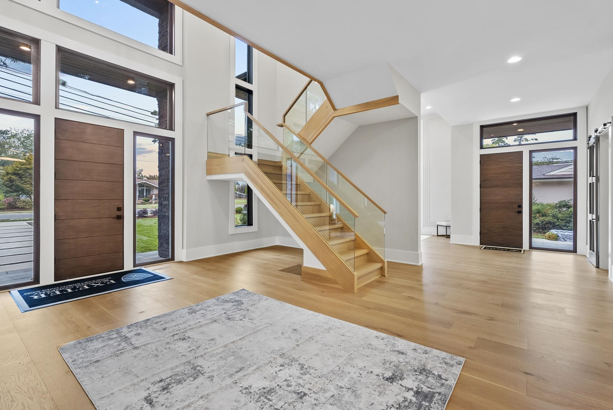2116 Ridge Road Raleigh, NC 27607 - Photo 5 of 22 a view of entryway and hall with wooden floor