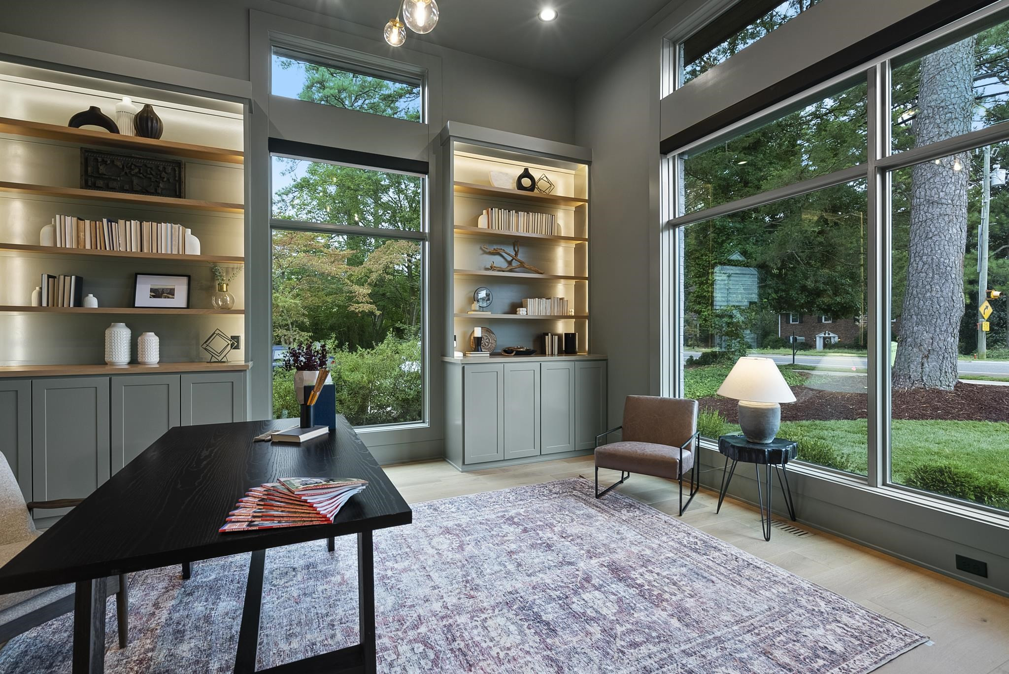 2116 Ridge Road Raleigh, NC 27607 - Photo 7 of 22 a living room with furniture and a large window
