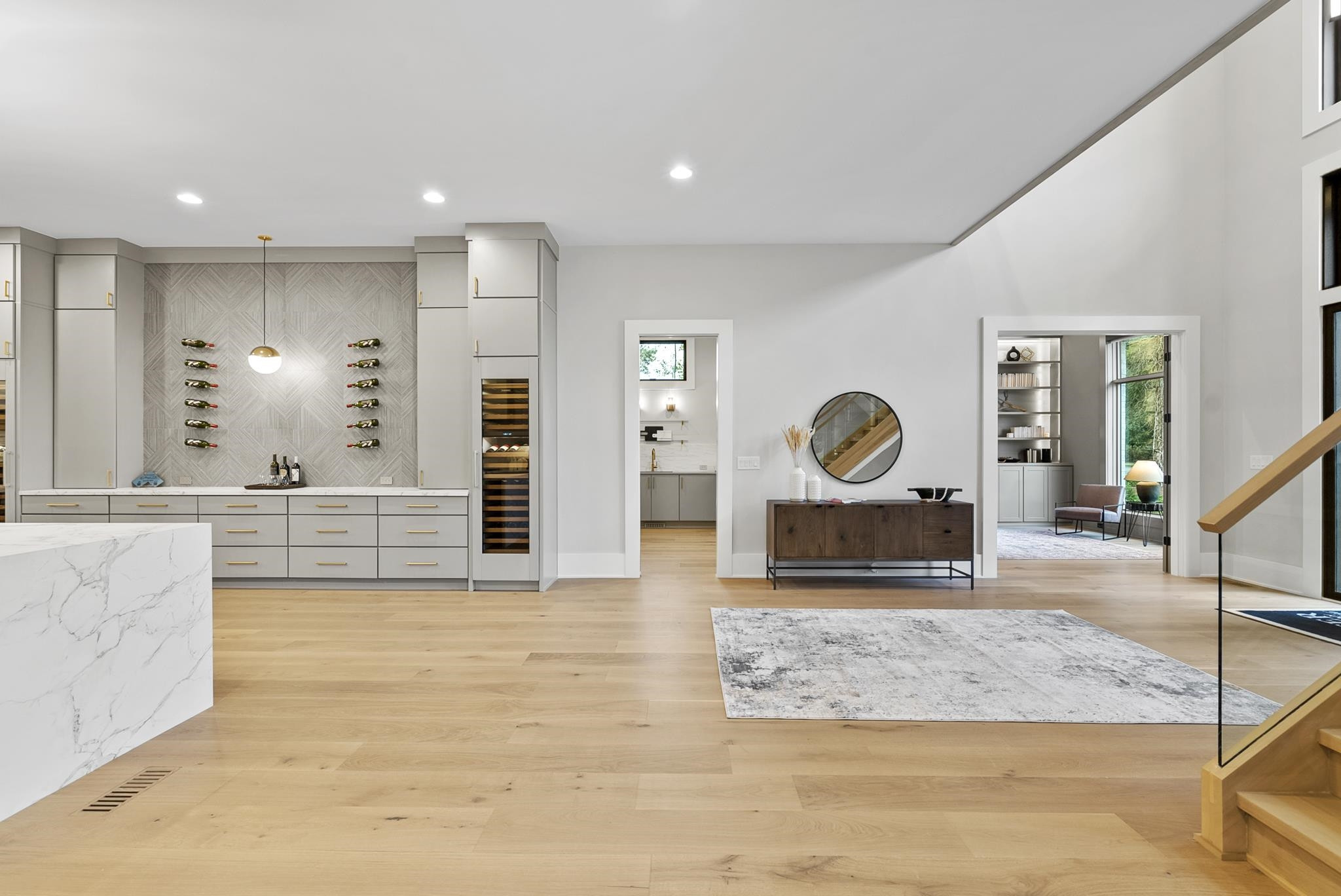 2116 Ridge Road Raleigh, NC 27607 - Photo 9 of 22 a view of a livingroom with furniture and a fireplace