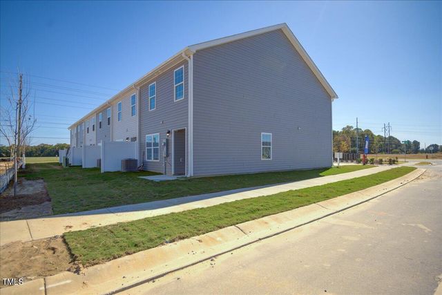 a backyard of a house