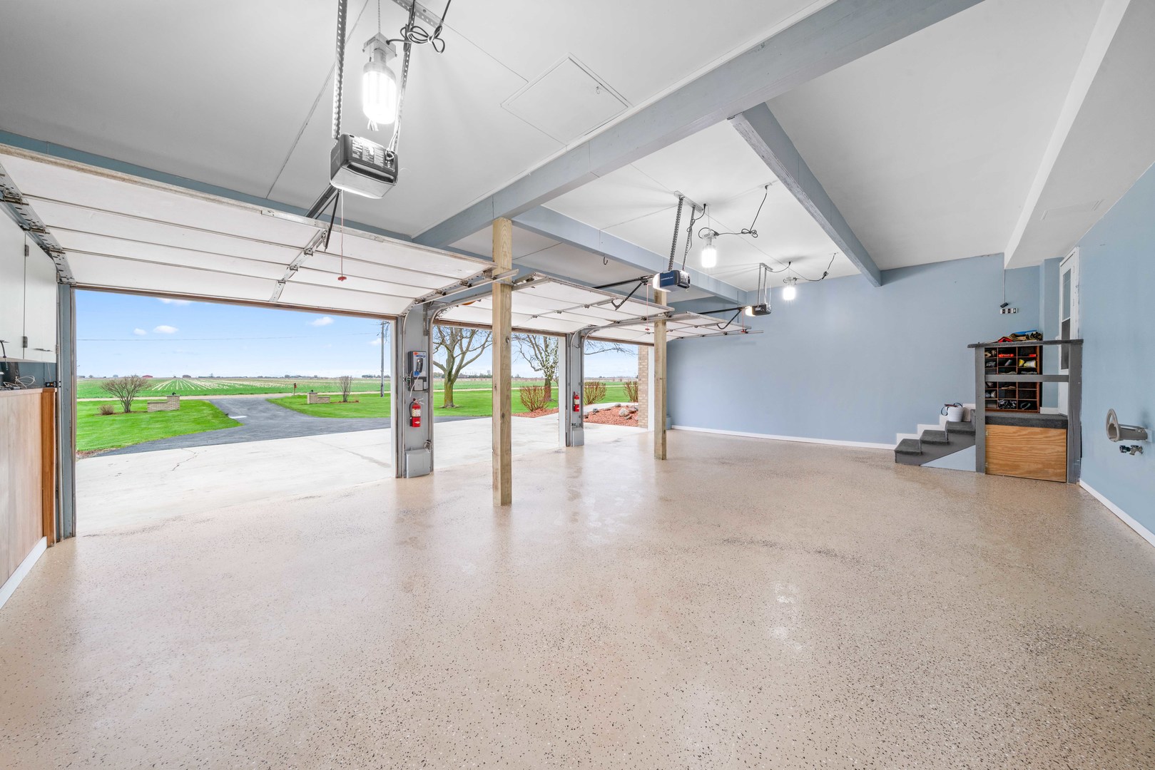 1758 North 44th Road Leland, IL 60531 - Photo 35 of 42 a view of a room with a garage