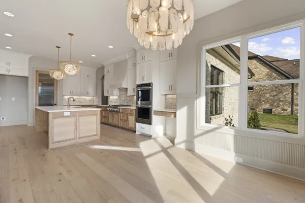 a view of closet area with empty racks