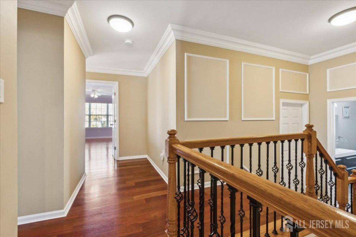 34 Crescent Road Old Bridge, NJ 08857 - Photo 23 of 34 a view of hallway with bedroom and wooden floor