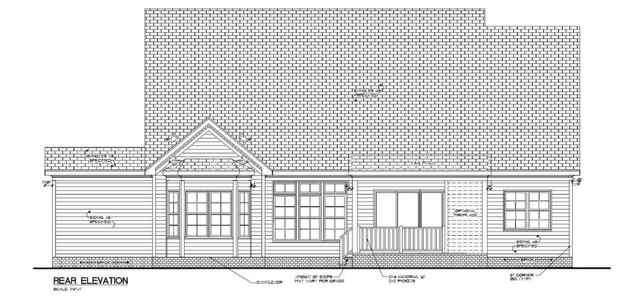 2268 Duskywing Drive Raleigh, NC 27613 - Photo 3 of 6 Rear Elevation
