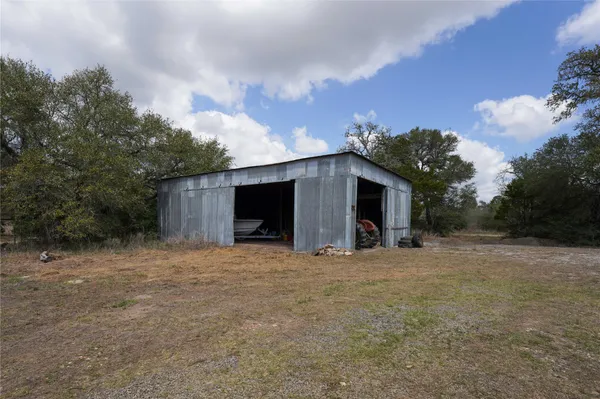 a room with furniture