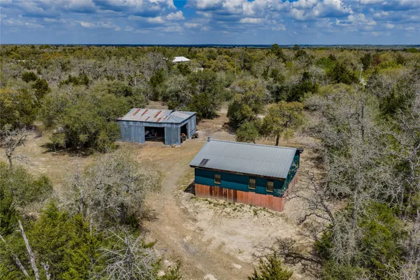 a view of a small house
