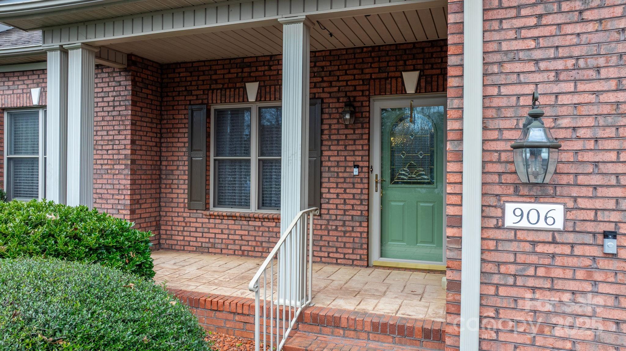 906 3rd St Drive Northeast Conover, NC 28613 - Photo 29 of 47 a view of brick house with a large window