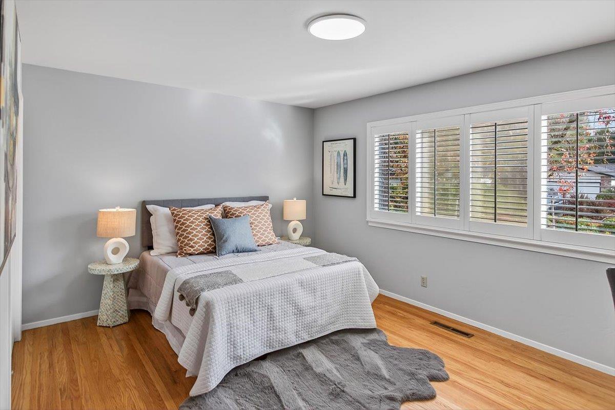 251 Old Adobe Road Los Gatos, CA 95032 - Photo 24 of 40 a bedroom with a bed and a window