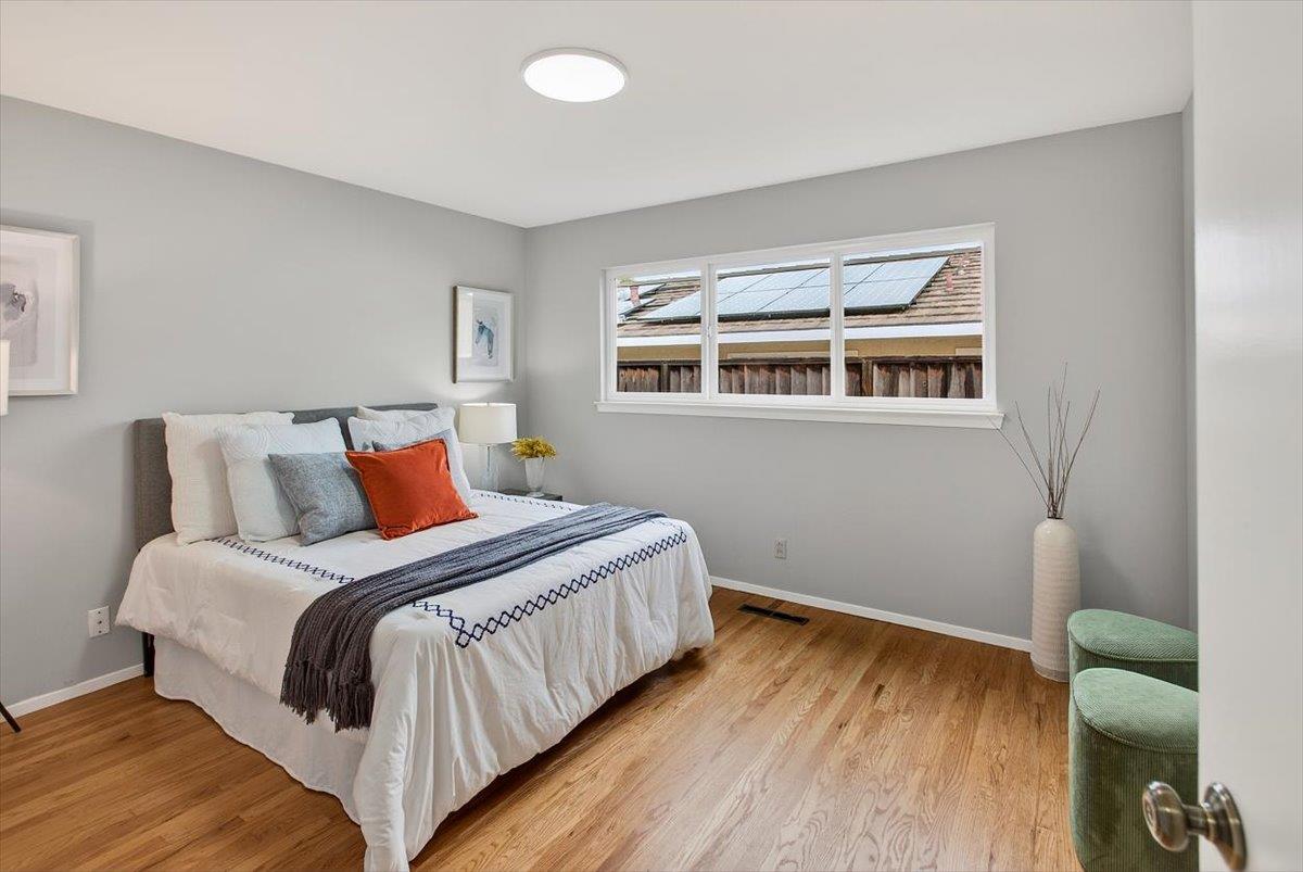 251 Old Adobe Road Los Gatos, CA 95032 - Photo 26 of 40 a bedroom with bed and a window
