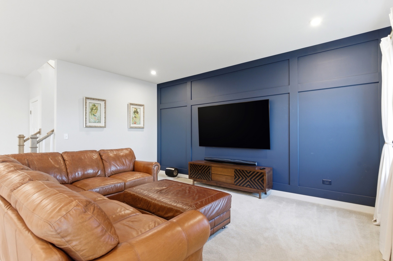 306 Atkinson Drive Sugar Grove, IL 60554 - Photo 13 of 50 a living room with furniture and a flat screen tv