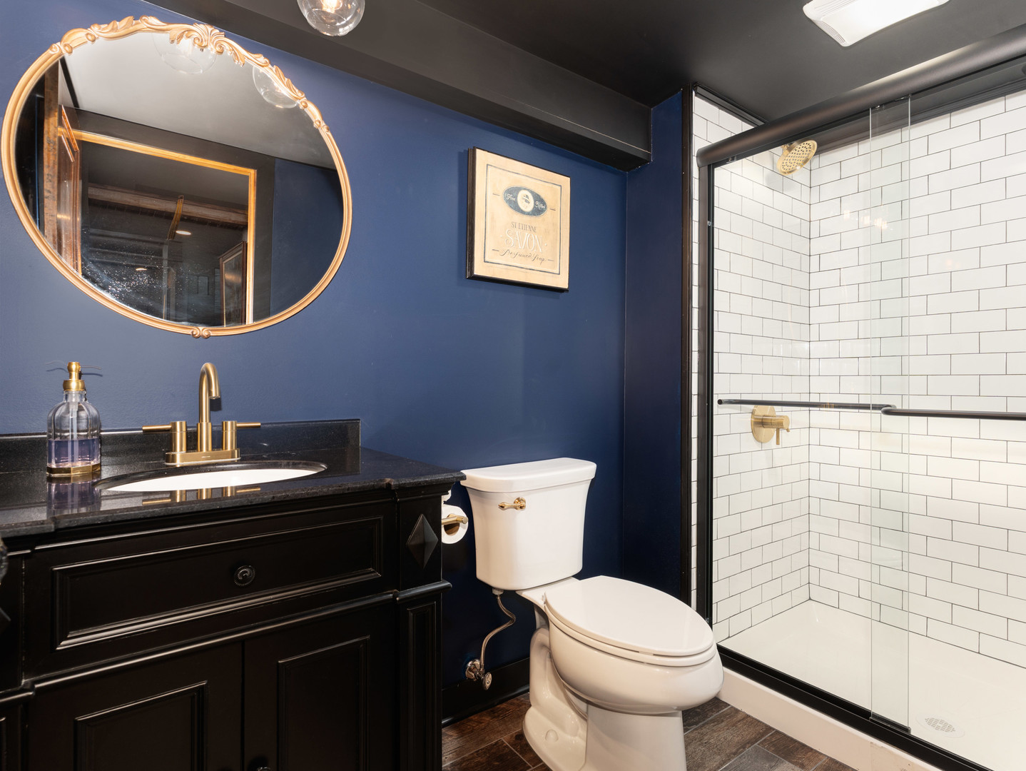 306 Atkinson Drive Sugar Grove, IL 60554 - Photo 36 of 50 a bathroom with a toilet a sink and mirror