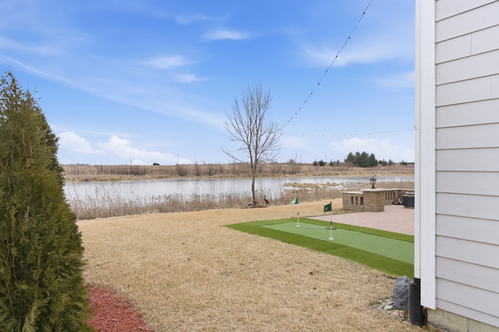 306 Atkinson Drive Sugar Grove, IL 60554 - Photo 38 of 50 a view of a lake with outdoor space