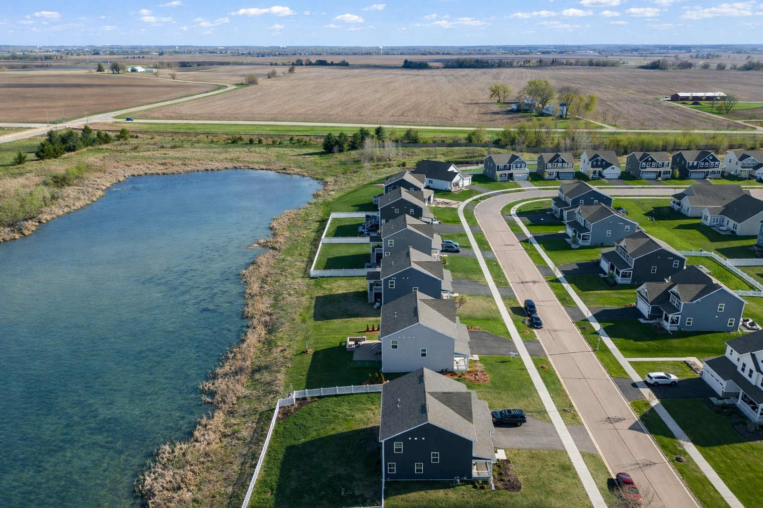 306 Atkinson Drive Sugar Grove, IL 60554 - Photo 45 of 50 a view of a city with lawn chairs