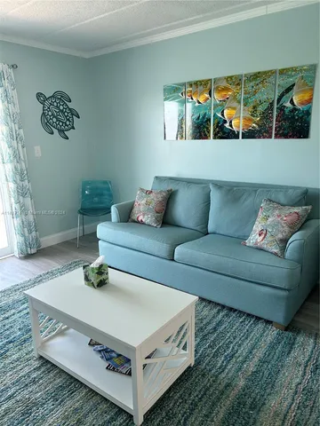 a bedroom with a bed and furniture