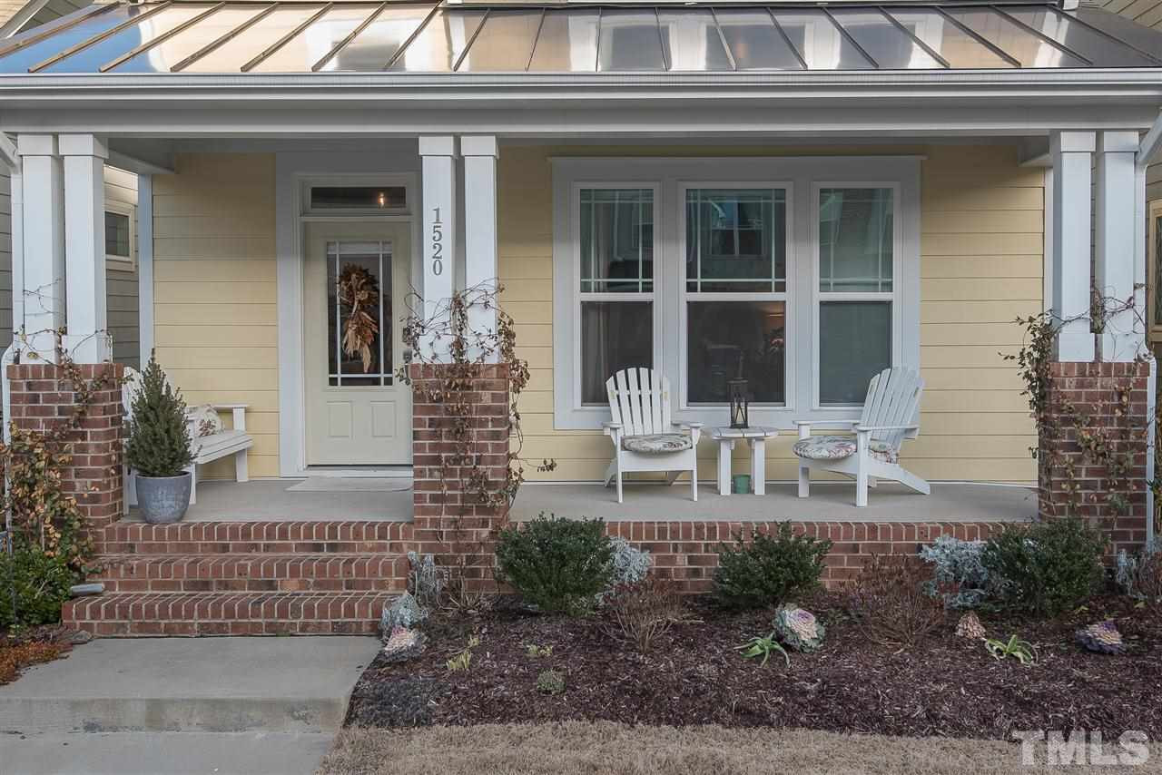1520 Crafton Way Raleigh, NC 27607 - Photo 2 of 22 Charming front porch offers plenty of seating space porch