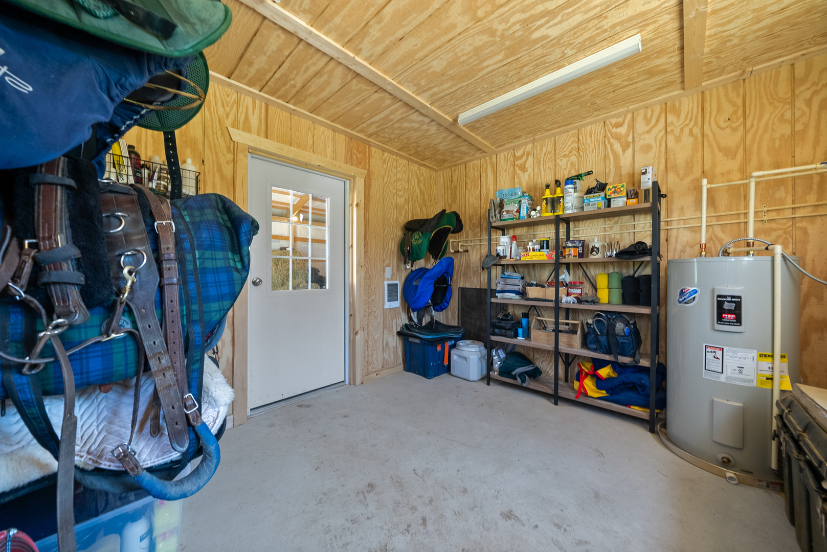 10309 Lawrence Road Harvard, IL 60033 - Photo 17 of 56 a view of storage and utility room