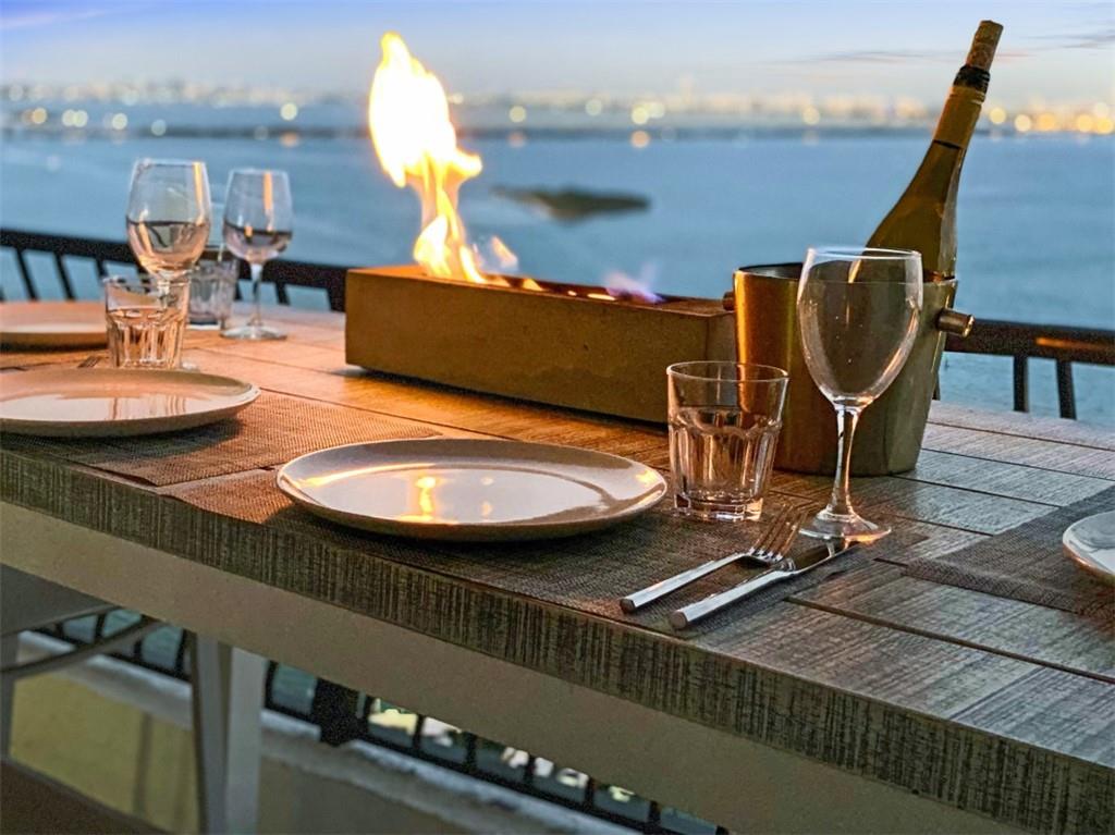 555 Northeast 15th Street, Unit 32C Miami, FL 33132 - Photo 9 of 21 swimming pool view with a flat screen tv