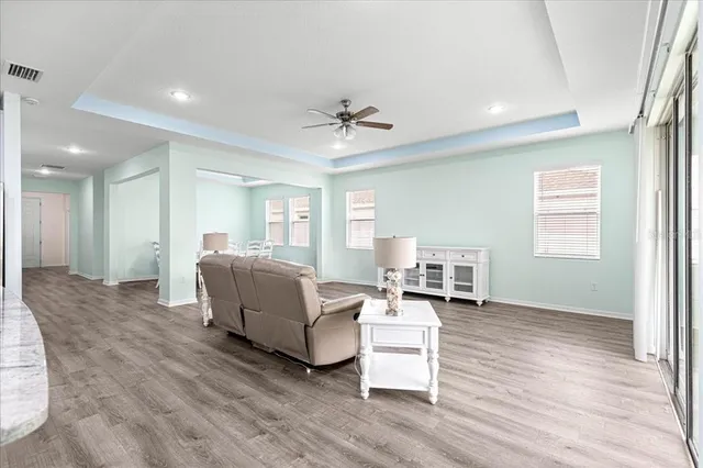 a room with a bed and window