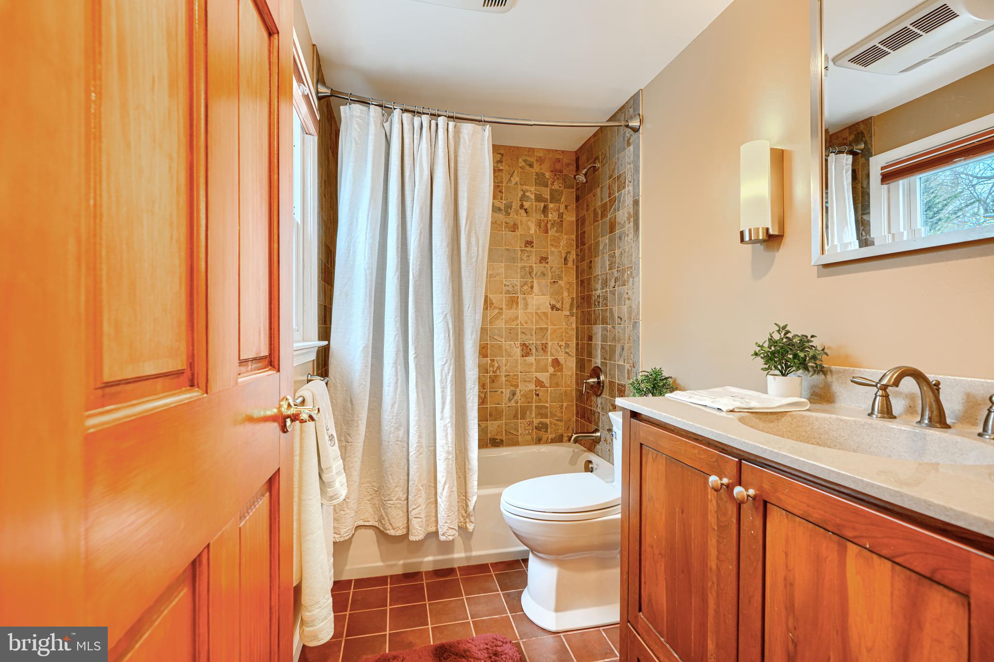 1202 Vermont Road Bel Air, MD 21014 - Photo 52 of 66 a bathroom with a sink a toilet and shower