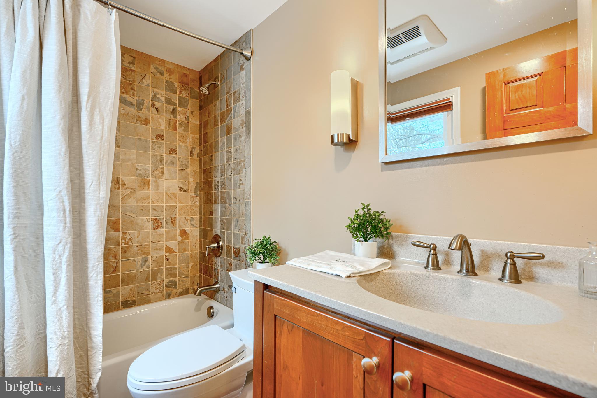 1202 Vermont Road Bel Air, MD 21014 - Photo 53 of 66 a bathroom with a sink a toilet and shower