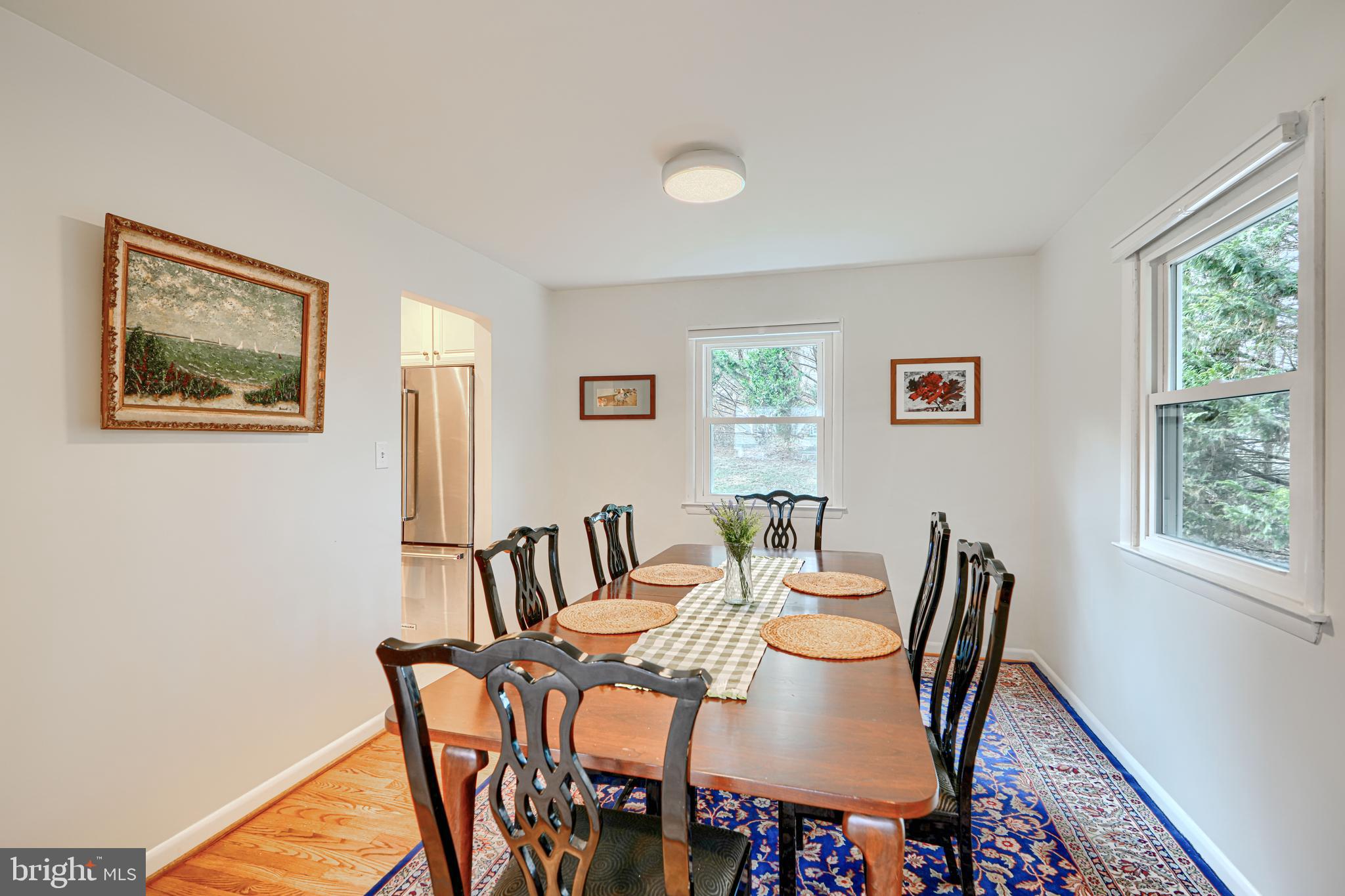 1202 Vermont Road Bel Air, MD 21014 - Photo 10 of 66 a view of a dining room with furniture window and wooden floor