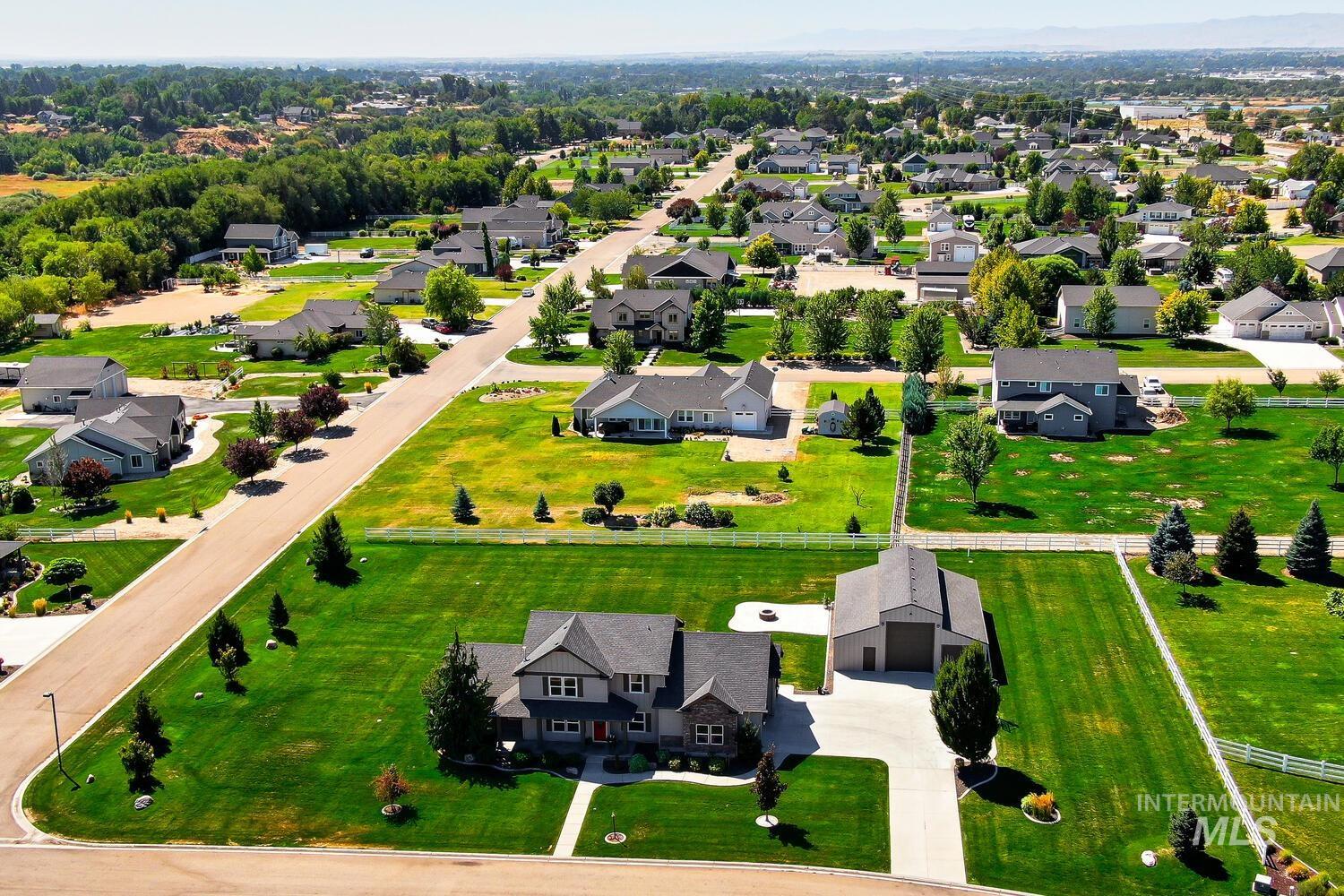 22757 Rosicky Way Caldwell, ID 83607 - Photo 3 of 50 Aerial view of residential area