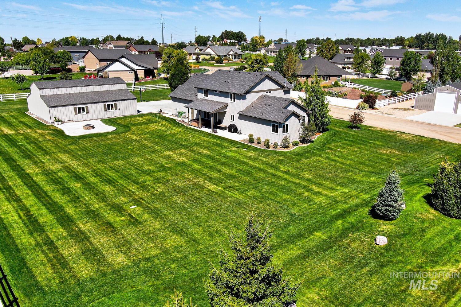 22757 Rosicky Way Caldwell, ID 83607 - Photo 44 of 50 Aerial perspective of suburban area