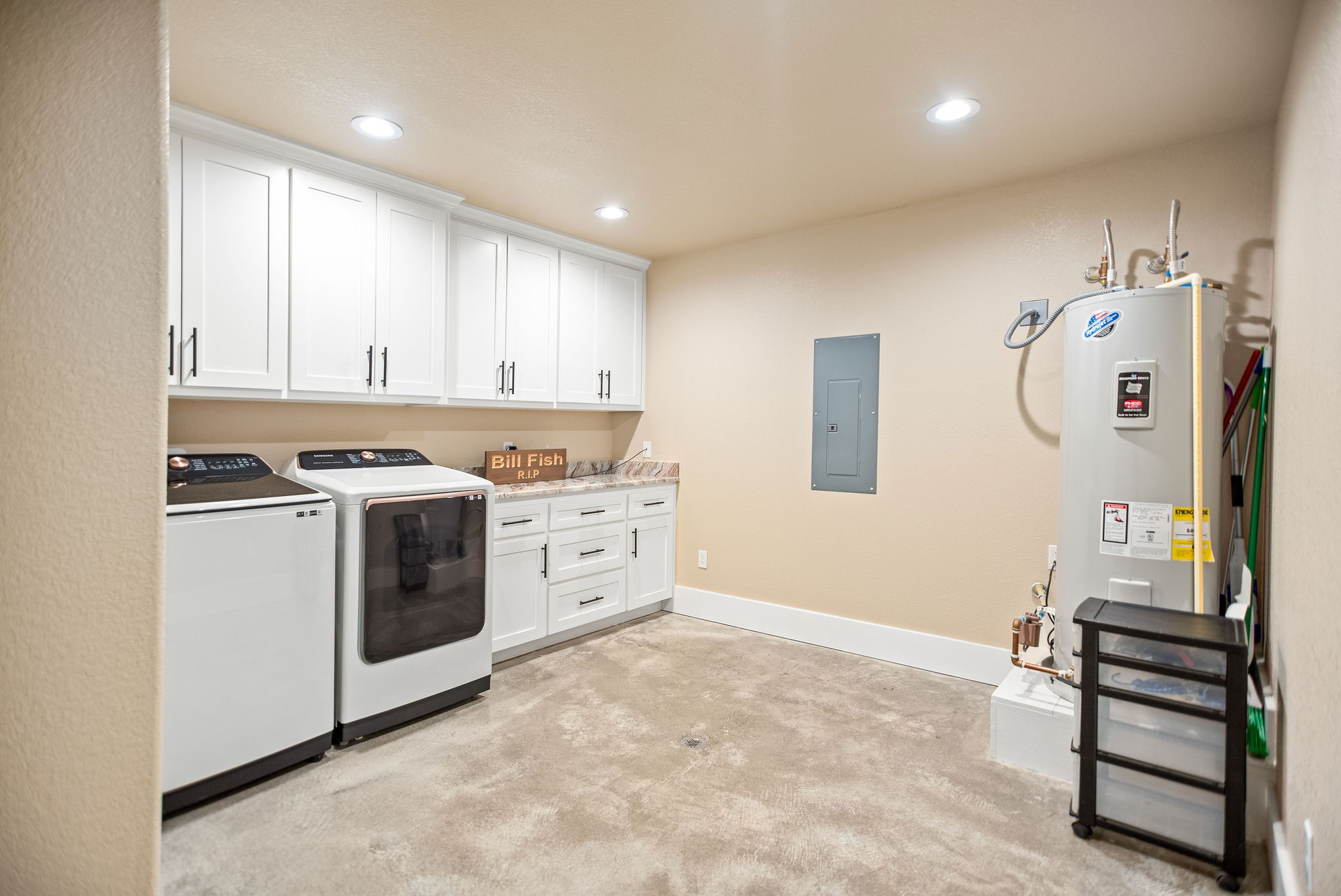 82 Circle Hook Port O'Connor, TX 77982 - Photo 17 of 32 a kitchen with stainless steel appliances granite countertop a stove and a refrigerator