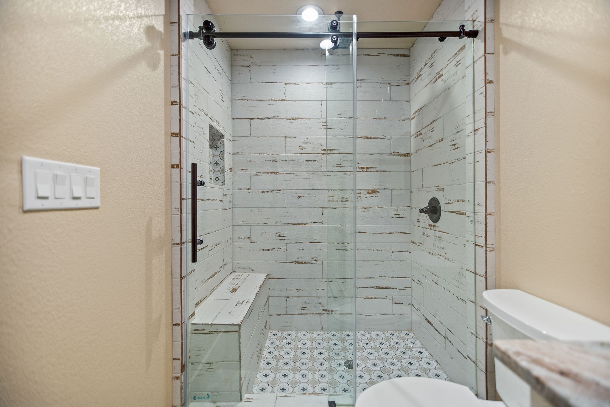 82 Circle Hook Port O'Connor, TX 77982 - Photo 21 of 32 a bathroom with a shower toilet and sink