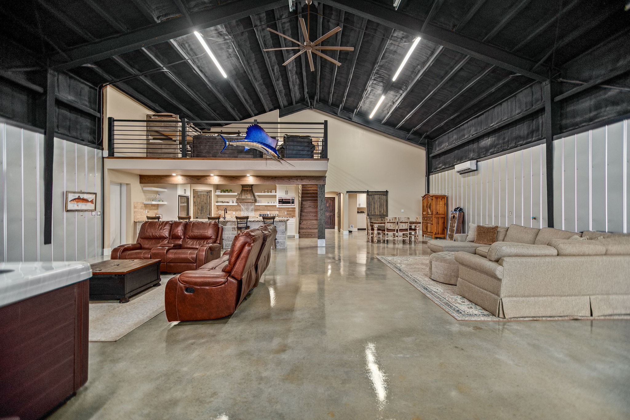 82 Circle Hook Port O'Connor, TX 77982 - Photo 5 of 32 a view of a livingroom with furniture