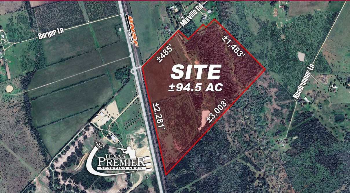 322 Mixville Road Sealy, TX 77474 - Photo 3 of 5 a sign broad on the side of the road