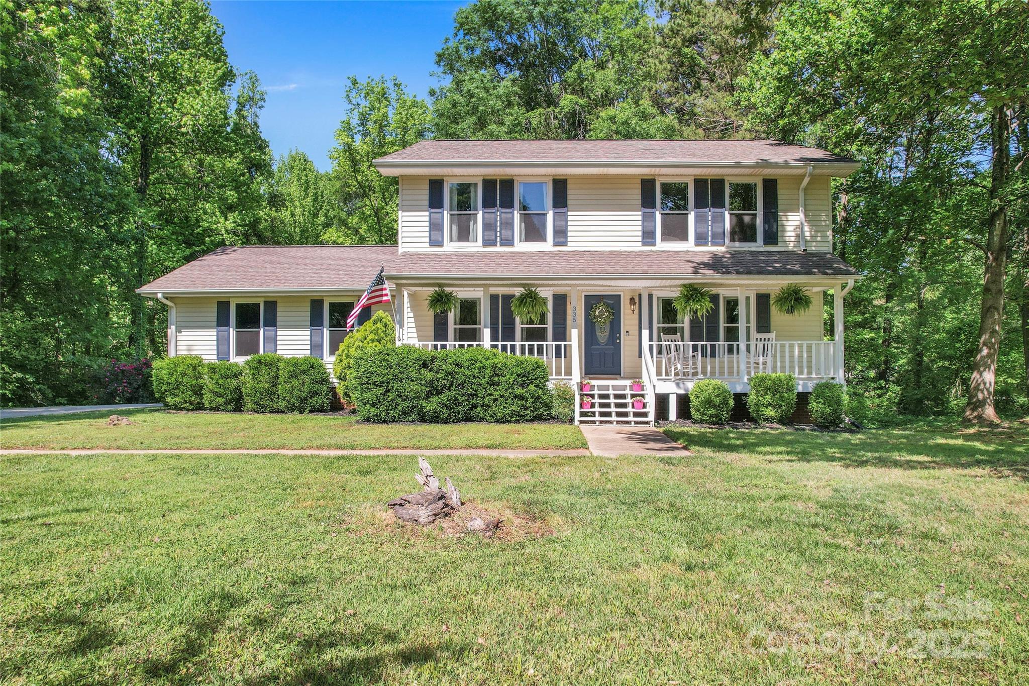 335 Bob White Run Salisbury, NC 28147 - Photo 2 of 41 a front view of a house with a yard