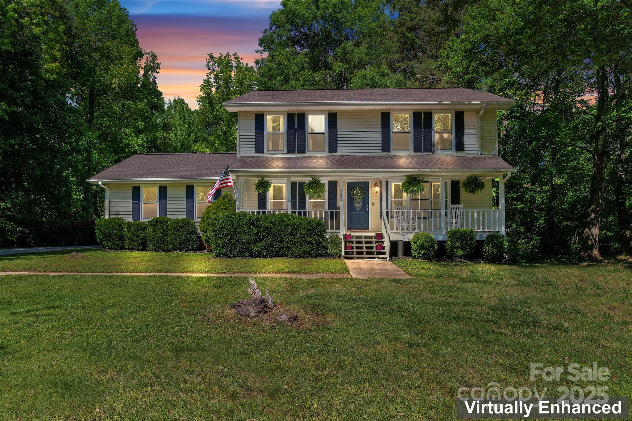 335 Bob White Run Salisbury, NC 28147 - Photo 33 of 41 a front view of a house with a garden