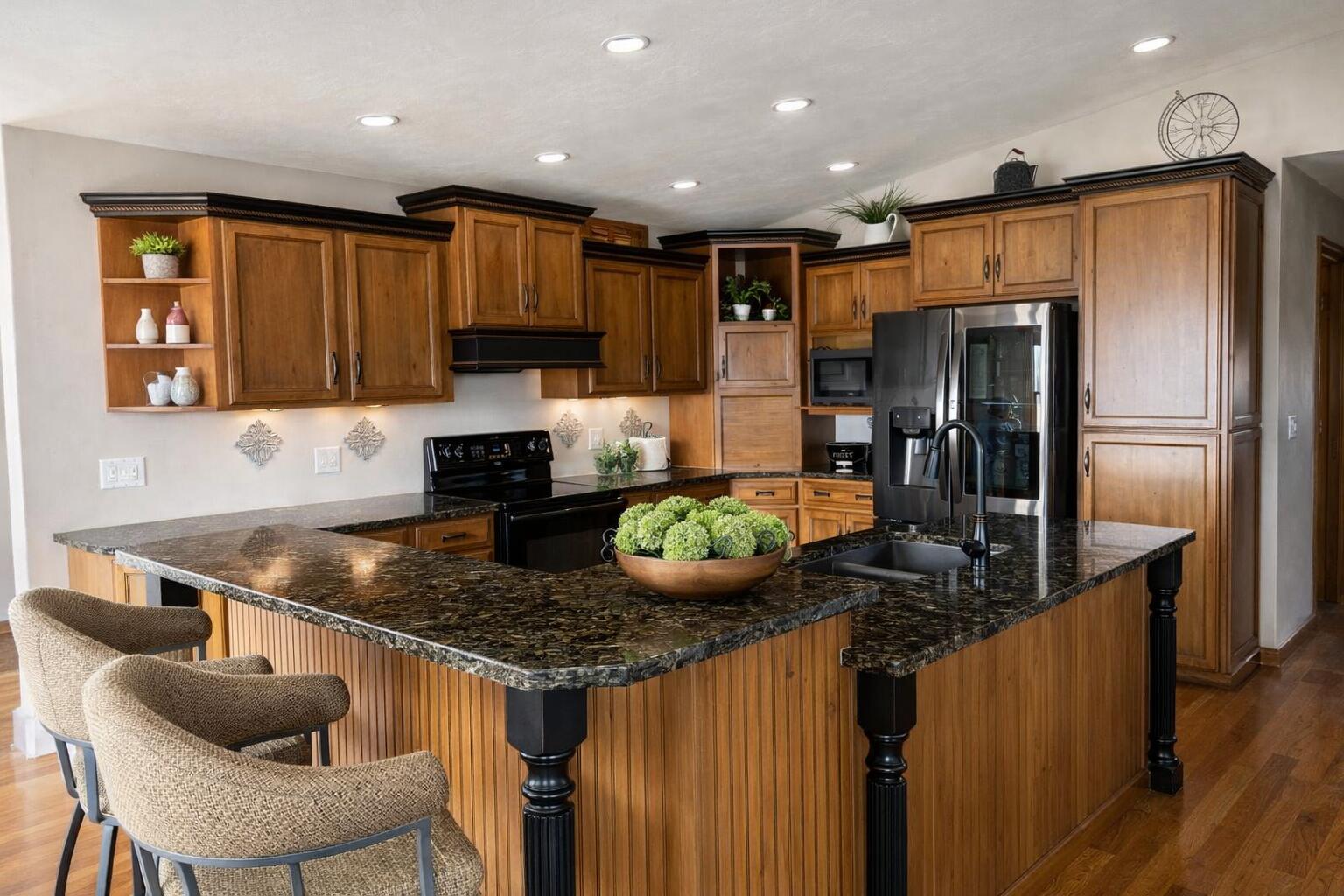 N5748 Metovale Road Metomen, WI 53919 - Photo 5 of 34 New countertops, new appliances, and open concept...oh my!!