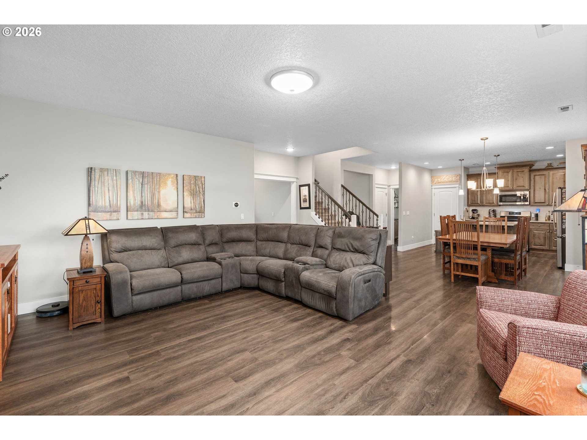 2958 Southwest Redmond Hill Road McMinnville, OR 97128 - Photo 15 of 40 a living room with furniture and wooden floor