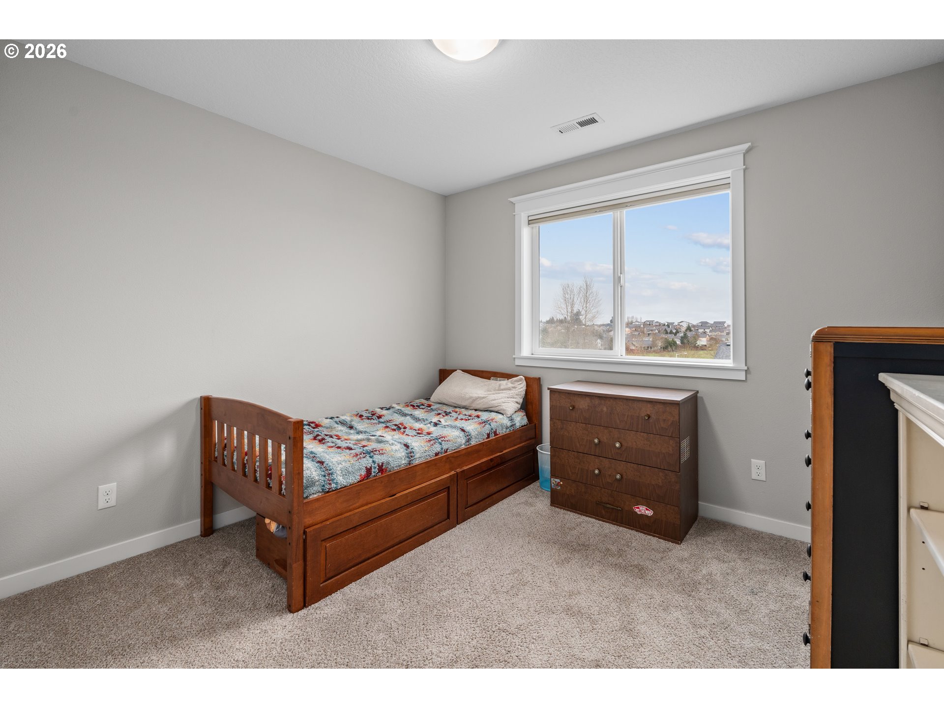 2958 Southwest Redmond Hill Road McMinnville, OR 97128 - Photo 26 of 40 a bedroom with furniture and a window