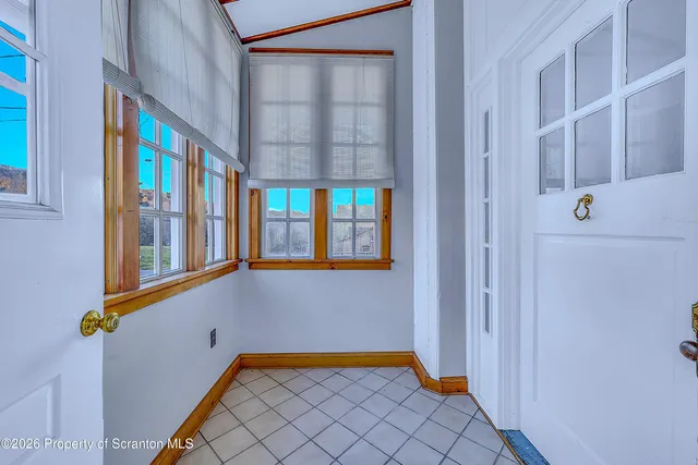 a view of an entryway