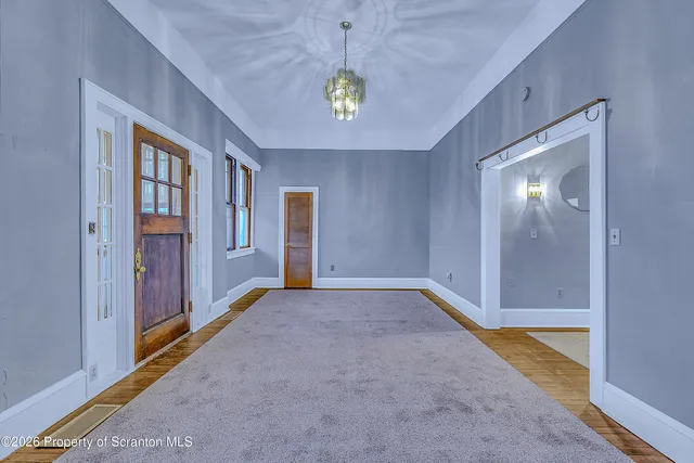 a view of an entryway