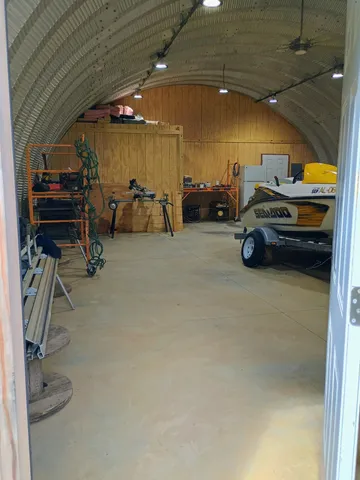 a outdoor space with furniture