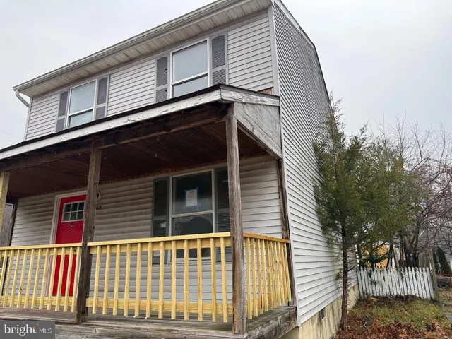 a view of a house with a door