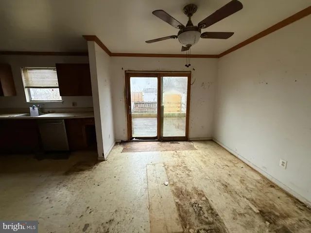 a view of front door