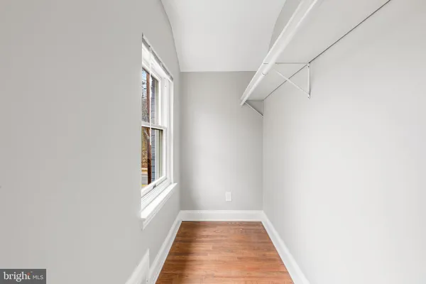 a view of a storage & utility room with washer and dryer