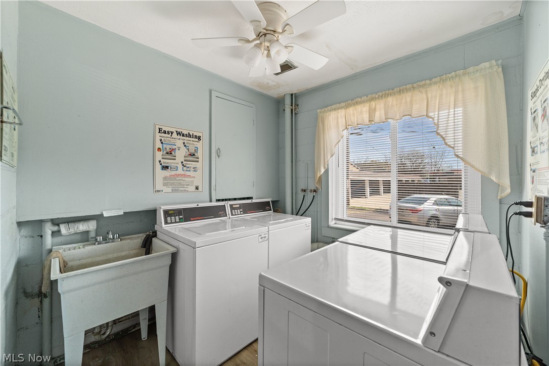 20312 Lorain Road, Unit 108 Cleveland, OH 44126 - Photo 28 of 33 Laundry room conveniently located right next to condo