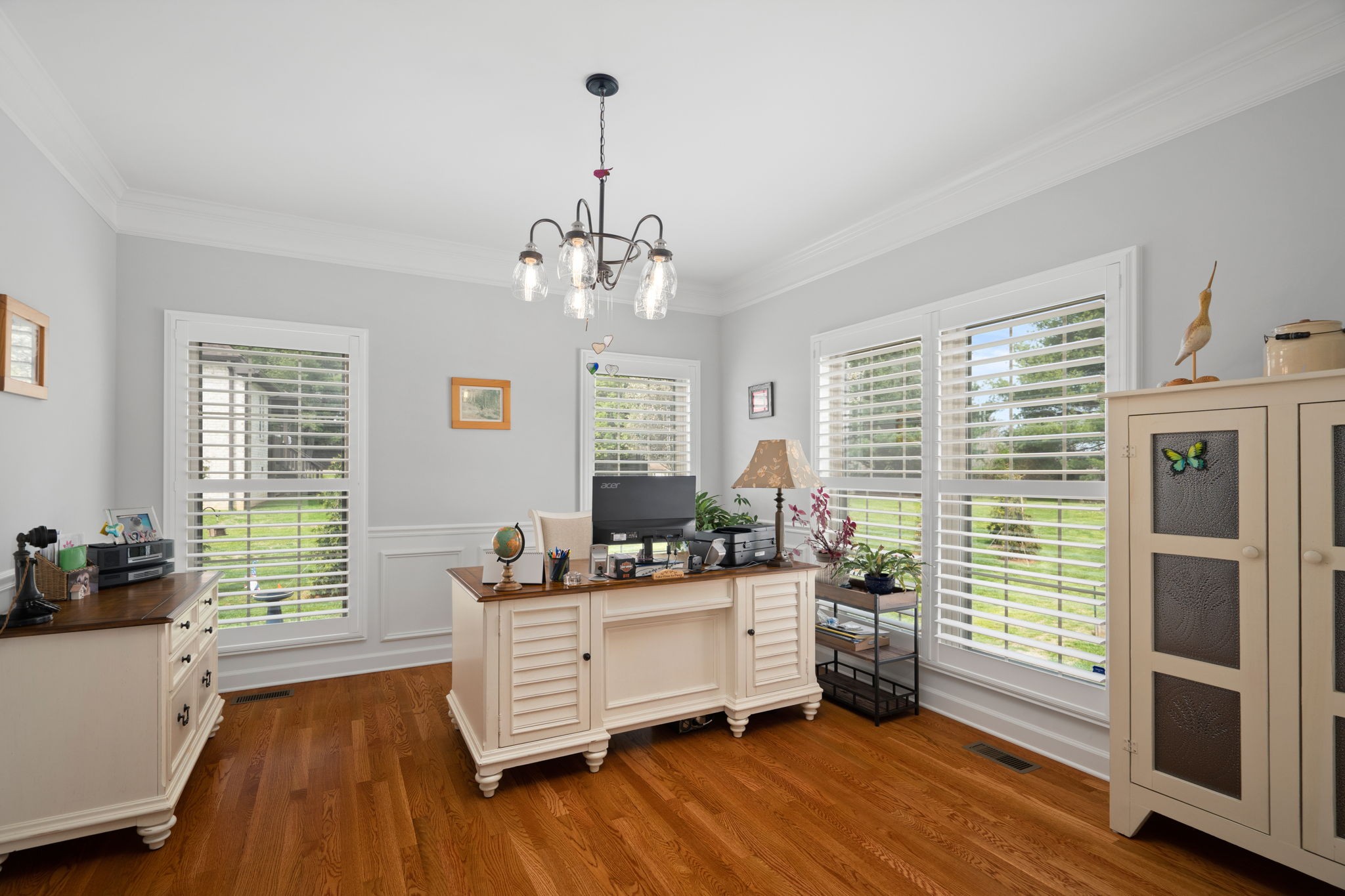 3008 Burts Crossing Springfield, TN 37172 - Photo 13 of 45 a living room with furniture and a wooden floor