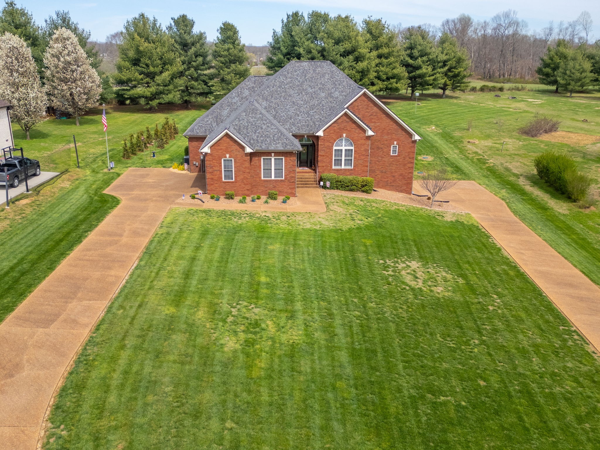 3008 Burts Crossing Springfield, TN 37172 - Photo 2 of 45 a view of an house with backyard space and garden