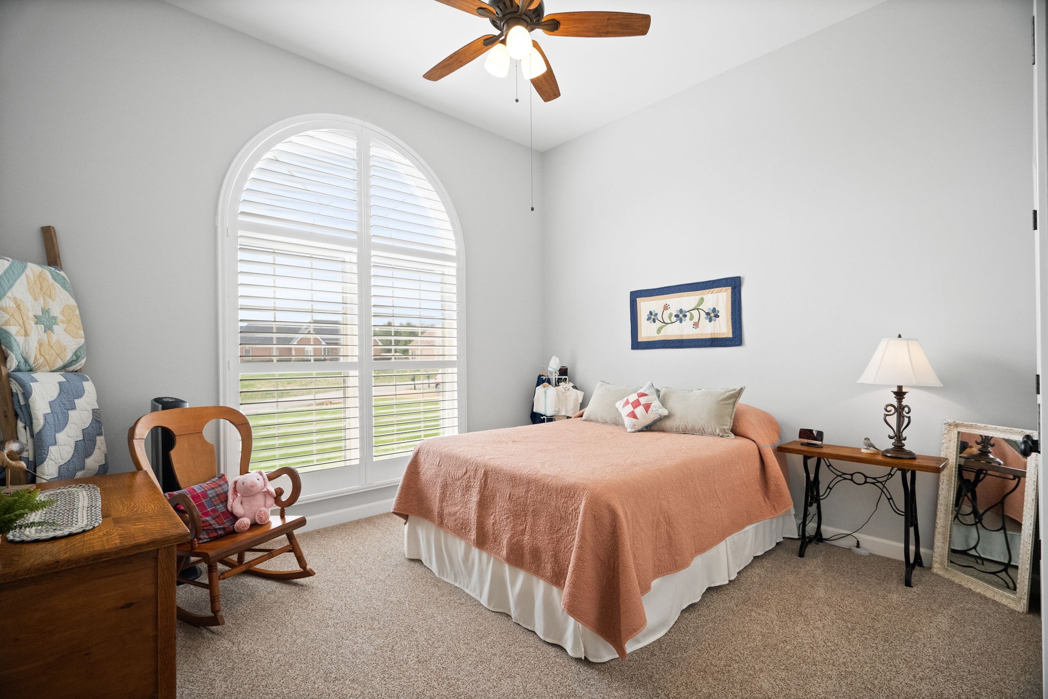 3008 Burts Crossing Springfield, TN 37172 - Photo 21 of 45 a bedroom with a bed a desk chair and bed