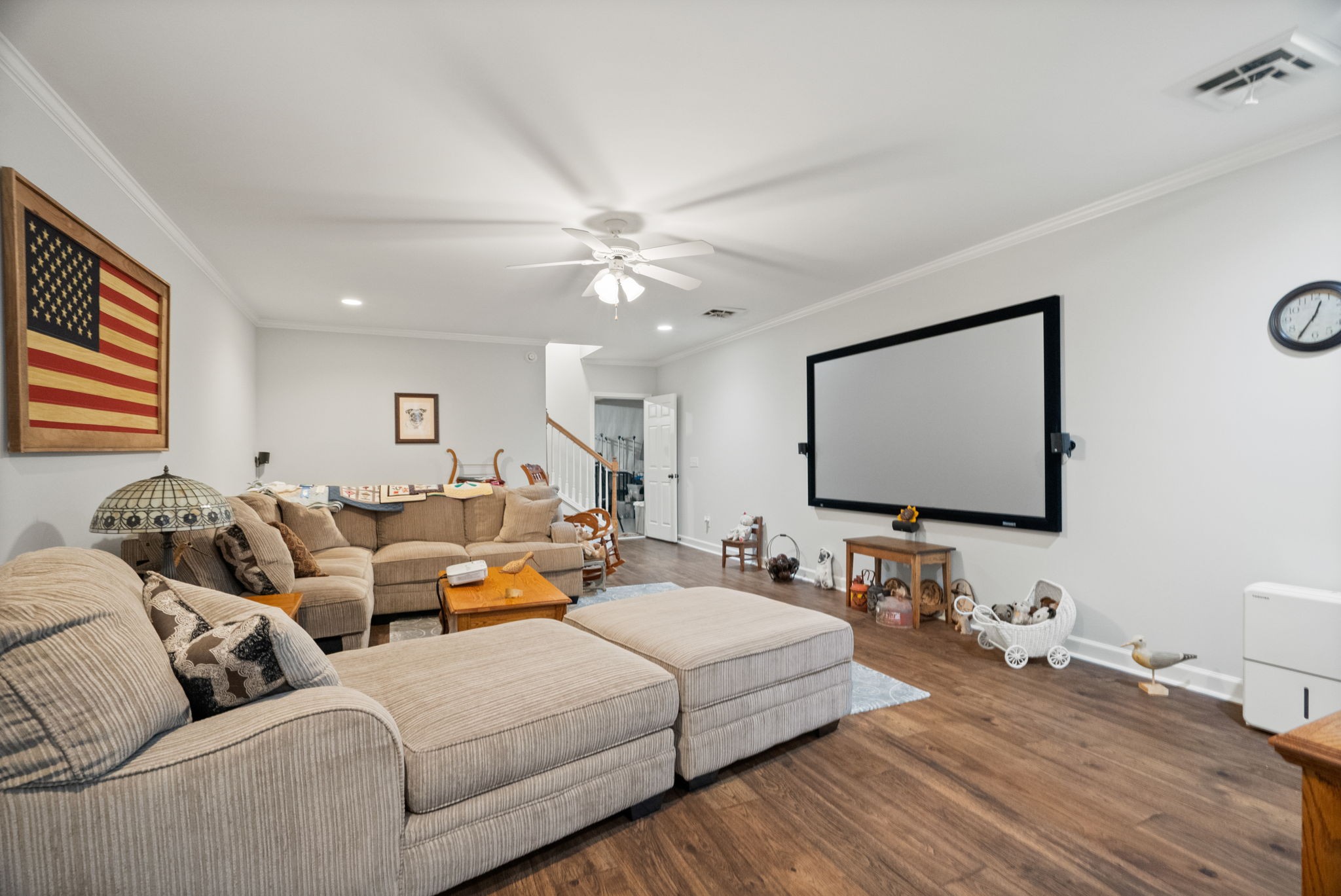 3008 Burts Crossing Springfield, TN 37172 - Photo 32 of 45 a living room with furniture ceiling fan