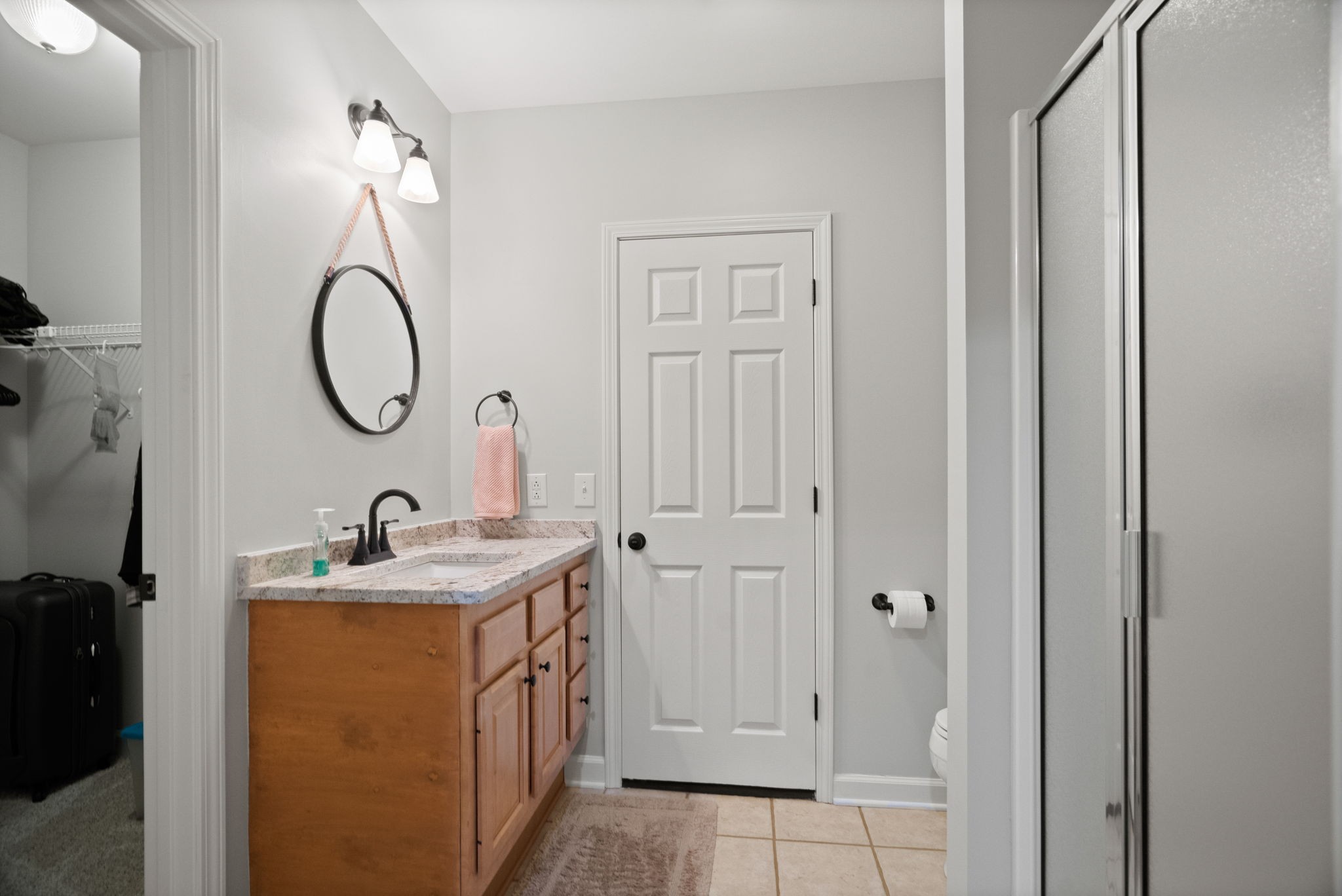 3008 Burts Crossing Springfield, TN 37172 - Photo 33 of 45 a en suite bathroom with a sink and a mirror