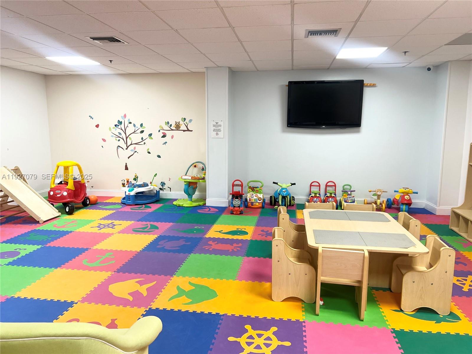 540 Brickell Key Drive, Unit 214 Miami, FL 33131 - Photo 39 of 48 a living room filled with furniture and a flat screen tv
